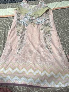 Floral Embroidered pakistani suit set