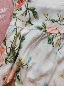 Floral Print Summer Top