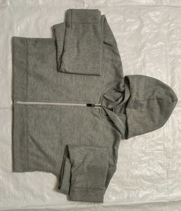Gray Zip-Up Hoodie - Casual Comfort