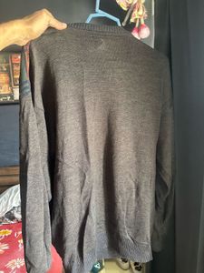 Men's Plaid Knit Sweater