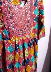 Embellished Indian Kurta Set