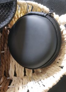 New Aesthetic Zipper Case Pouch Black - 1