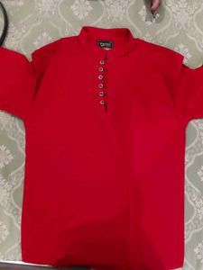 Red Men's Kurta