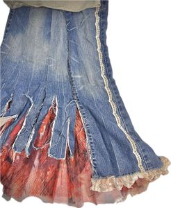 fairycore skirt denim