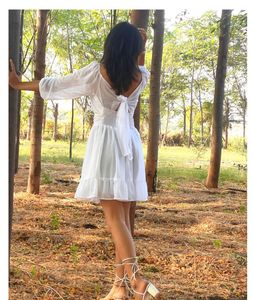 White Mini Dress