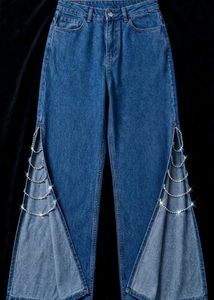 Side Slit Highrise Stretchable Jeans