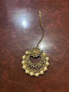 Pearl Maang Tikka/ZAVERI
