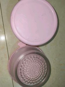 Decorative Glass Bowl with lid - Set of 2