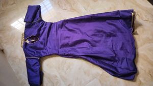 Elegant Purple Ethnic Gown
