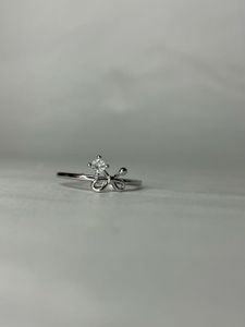 Diamond Butterfly Ring