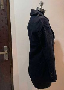 **PRICE DROP** Korean Royal Blue Overcoat