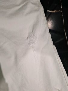 White Ripped Jeans