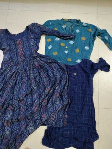 Set of 3 Beautiful Kurtas