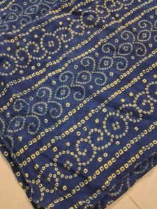 Women's Blue Bandhani Print Kurta
