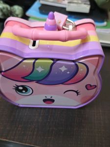 Cute Unicorn Piggy Bank with Lock