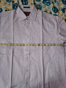 Peter England Shirt full purple..can fit 44 to 46