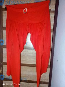 Stunning Red &amp; Gold Embroidered Kurta Set