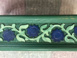 Hand-Carved Decorative Wall shelf
