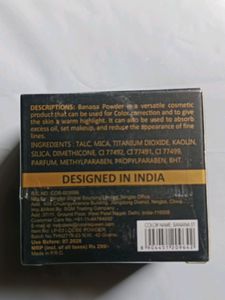 Colors Queen Bake &amp; Finish Banana Loose Powder