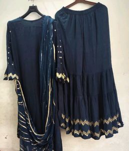Garara Kurta Dupatta Set For Girls And Women