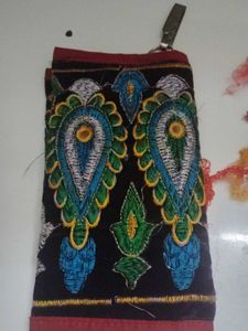 Embroidered Clutch/Pouch