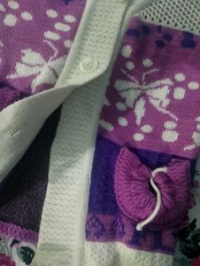 Purple Cardigan
