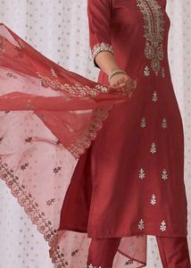 party wear 3 piece Kurta Set