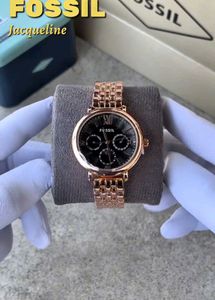 Fossil Jacqueline Rose Gold Watch