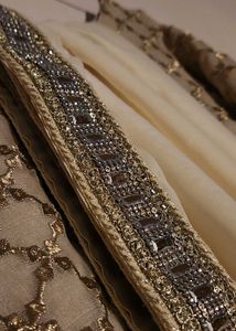 Elegant Gold Embroidered Kurta Set