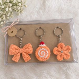 Handmade Crochet Keychain Set