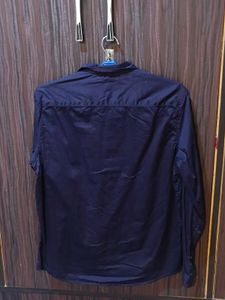 NETPLAY Men's Dark Purple Full Sleeve Shirt