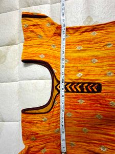 Yellow salwar suit