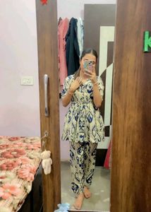 Stylish Printed Kurta Set