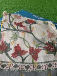 Embroidered Floral Suit