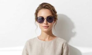 💜 Authentic ZARA Purple Reflective Sunglasses 💜