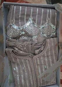 Embellished Kurta Set with Palazzo