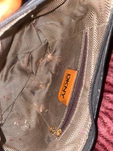 DKNY Shoulder Bag with Chain Detail