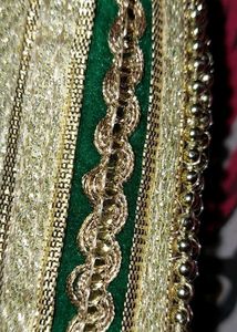 Elegant Embellished Saree Border