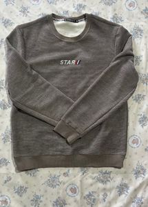 Men's Grey "STAR" Sweatshirt