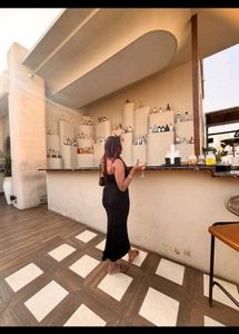 Classic Black Spaghetti Strap Dress