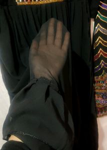 Black Party Wear Kurta With Long Shrug🖤