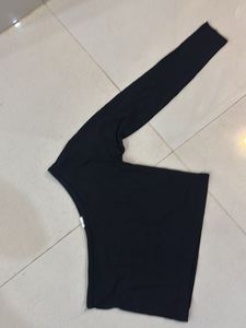 Chic Black Long Sleeve Top