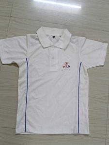 Boy's White Cricket Jersey and Pants Set