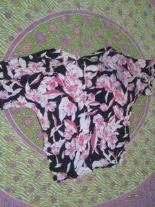 Bohemian Floral Print Top