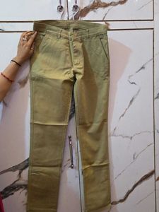 Men's Khaki Casual Cotton Pants