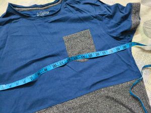 Roadster Double Shaded T Shirt For Men In L Size