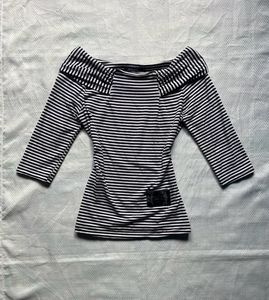 Striped Off-Shoulder Top