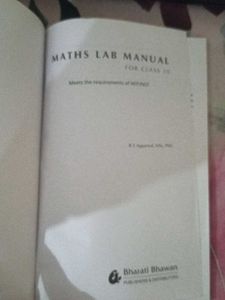 Maths Lab Manual For Class 10