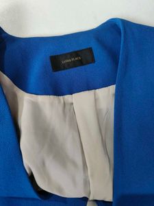 Bright Cobalt Blue Open Front Blazer
