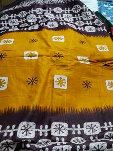 Unique Retro Floral Print Fabric